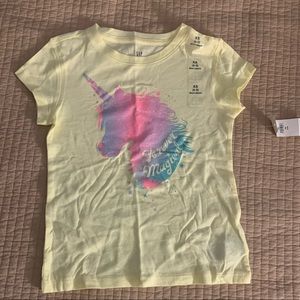 2 GAP Yellow and White Kids T-shirt